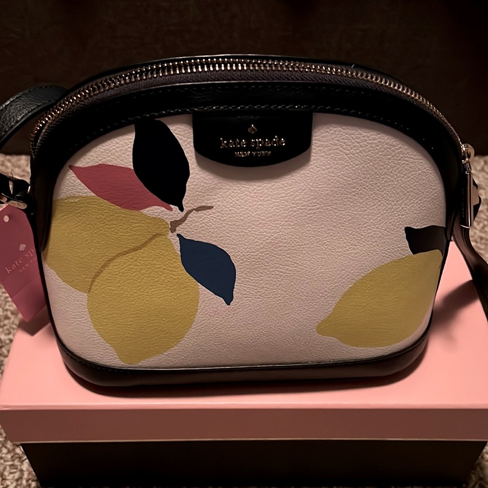 Kate Spade X-Large Dome Crossbody - Lemon